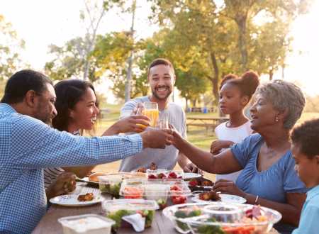 black family eating together, african family eating, black family time, farm to table meal